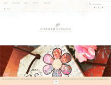 Tablet Screenshot of porridgepods.com